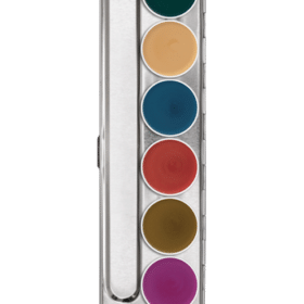 Supracolor helmiäisväri paletti 6 väriä: useita eri värisävyjä