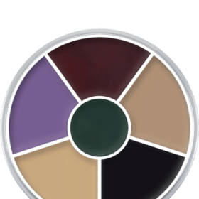 Supracolor mustasilmäympyrä 6 väriä: useita eri värisävyjä