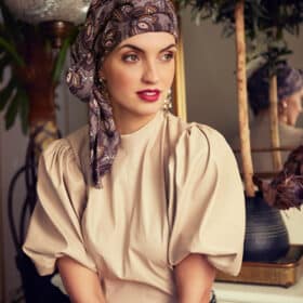 Christine Headwear Boho Turban set